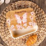 Παιδικό Δοχείο Φαγητού με το Όνομα του Παιδιού, Cozy Garden