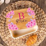 Παιδικό Δοχείο Φαγητού με το Όνομα του Παιδιού, Flourish