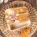 Παιδικό Δοχείο Φαγητού με το Όνομα του Παιδιού, Dreamy Travel