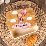 Παιδικό Δοχείο Φαγητού με το Όνομα του Παιδιού, In The Clouds