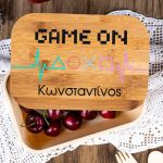 Παιδικό Δοχείο Φαγητού με το Όνομα του Παιδιού, Buttons