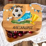 Παιδικό Δοχείο Φαγητού με το Όνομα του Παιδιού, Soccer Practice