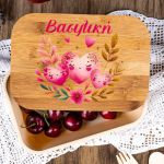 Παιδικό Δοχείο Φαγητού με το Όνομα του Παιδιού, Let Love