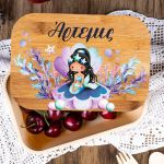 Παιδικό Δοχείο Φαγητού με το Όνομα του Παιδιού, Queen Of Pearls