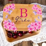 Παιδικό Δοχείο Φαγητού με το Όνομα του Παιδιού, Flourish