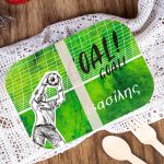 Παιδικό Δοχείο Φαγητού με το Όνομα του Παιδιού, Football