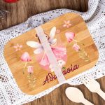 Παιδικό Δοχείο Φαγητού με το Όνομα του Παιδιού, Pixie Fairy