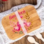 Παιδικό Δοχείο Φαγητού με το Όνομα του Παιδιού, Let Love