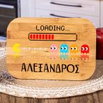 Παιδικό Δοχείο Φαγητού με το Όνομα του Παιδιού, Pixel Run