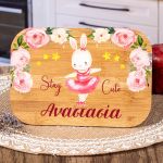 Παιδικό Δοχείο Φαγητού με το Όνομα του Παιδιού, Cute Dancer