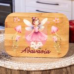 Παιδικό Δοχείο Φαγητού με το Όνομα του Παιδιού, Pixie Fairy