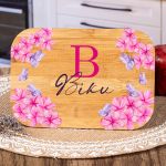 Παιδικό Δοχείο Φαγητού με το Όνομα του Παιδιού, Flourish