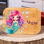 Παιδικό Δοχείο Φαγητού με το Όνομα του Παιδιού, Ocean Bubbles