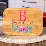 Παιδικό Δοχείο Φαγητού με το Όνομα του Παιδιού, Poppy Flower