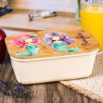 Παιδικό Δοχείο Φαγητού με το Όνομα του Παιδιού, Mermaid Friends