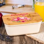 Παιδικό Δοχείο Φαγητού με το Όνομα του Παιδιού, Let Love