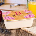 Παιδικό Δοχείο Φαγητού με το Όνομα του Παιδιού, Flourish