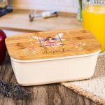 Παιδικό Δοχείο Φαγητού με το Όνομα του Παιδιού, Fairy's Garden