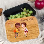 Παιδικό Δοχείο Φαγητού με το Όνομα του Παιδιού, All-Stars