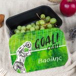 Παιδικό Δοχείο Φαγητού με το Όνομα του Παιδιού, Football