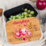 Παιδικό Δοχείο Φαγητού με το Όνομα του Παιδιού, Let Love