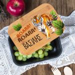 Παιδικό Δοχείο Φαγητού με το Όνομα του Παιδιού, Tiger