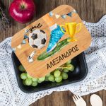 Παιδικό Δοχείο Φαγητού με το Όνομα του Παιδιού, Soccer Practice