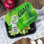 Παιδικό Δοχείο Φαγητού με το Όνομα του Παιδιού, Football