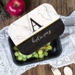 Παιδικό Δοχείο Φαγητού με το Όνομα του Παιδιού, Monogram