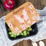 Παιδικό Δοχείο Φαγητού με το Όνομα του Παιδιού, Cozy Garden