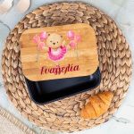 Παιδικό Δοχείο Φαγητού με το Όνομα του Παιδιού, Balloons