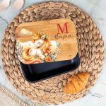 Παιδικό Δοχείο Φαγητού με το Όνομα του Παιδιού, Magical Garden