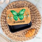 Παιδικό Δοχείο Φαγητού με το Όνομα του Παιδιού, Green Wonder