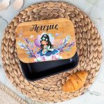 Παιδικό Δοχείο Φαγητού με το Όνομα του Παιδιού, Queen Of Pearls