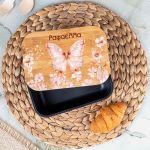 Παιδικό Δοχείο Φαγητού με το Όνομα του Παιδιού, Cozy Garden