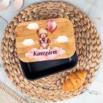 Παιδικό Δοχείο Φαγητού με το Όνομα του Παιδιού, In The Clouds