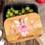 Παιδικό Δοχείο Φαγητού με το Όνομα του Παιδιού, Pixie Fairy