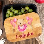 Παιδικό Δοχείο Φαγητού με το Όνομα του Παιδιού, Balloons