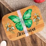 Παιδικό Δοχείο Φαγητού με το Όνομα του Παιδιού, Green Wonder