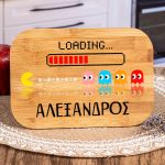 Παιδικό Δοχείο Φαγητού με το Όνομα του Παιδιού, Pixel Run