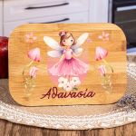 Παιδικό Δοχείο Φαγητού με το Όνομα του Παιδιού, Pixie Fairy