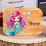 Παιδικό Δοχείο Φαγητού με το Όνομα του Παιδιού, Ocean Bubbles