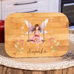 Παιδικό Δοχείο Φαγητού με το Όνομα του Παιδιού, Fairy's Garden