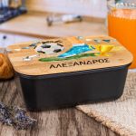 Παιδικό Δοχείο Φαγητού με το Όνομα του Παιδιού, Soccer Practice