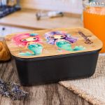 Παιδικό Δοχείο Φαγητού με το Όνομα του Παιδιού, Mermaid Friends