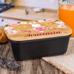 Παιδικό Δοχείο Φαγητού με το Όνομα του Παιδιού, Cute Dancer