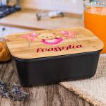 Παιδικό Δοχείο Φαγητού με το Όνομα του Παιδιού, Balloons