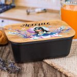 Παιδικό Δοχείο Φαγητού με το Όνομα του Παιδιού, Queen Of Pearls