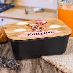 Παιδικό Δοχείο Φαγητού με το Όνομα του Παιδιού, In The Clouds