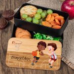 Δοχείου Φαγητού 2 Επιπέδων, με το Όνομα του Παιδιού, Shot